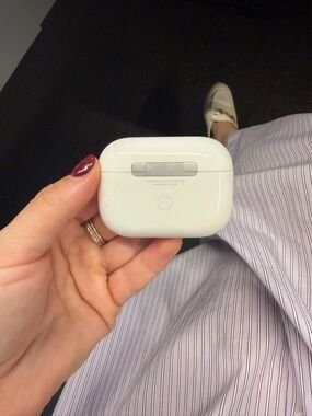 Apple White AirPods Pro 

Old Apple charging cable needed (NOT usb-c)